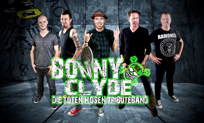 F23 in concert: Sa. 24.02.24 - 20:30 Uhr - Bonny & Clyde - Die Tote Hosen Tribute Band