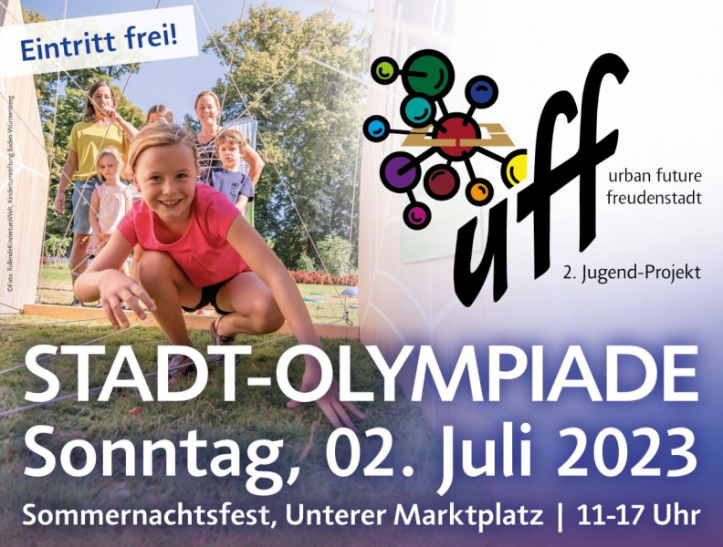 F23_Poster_UFF_Stadt-Olympiade_2_Titel