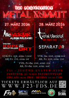 F23-Metal Summit: AlleHackbar & Mein Kopf ist ein brutaler Ort